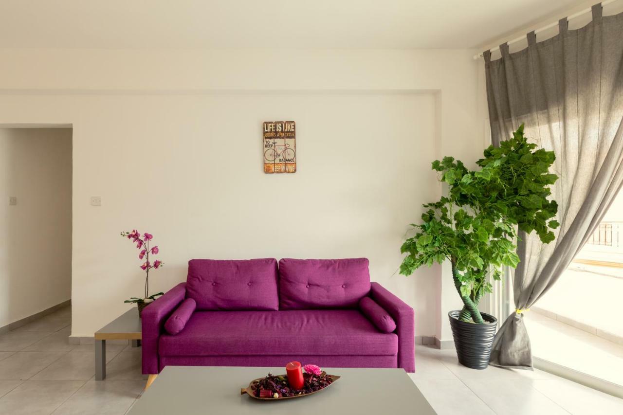 Savvas City Centre Flat ลาร์นาคา ภายนอก รูปภาพ