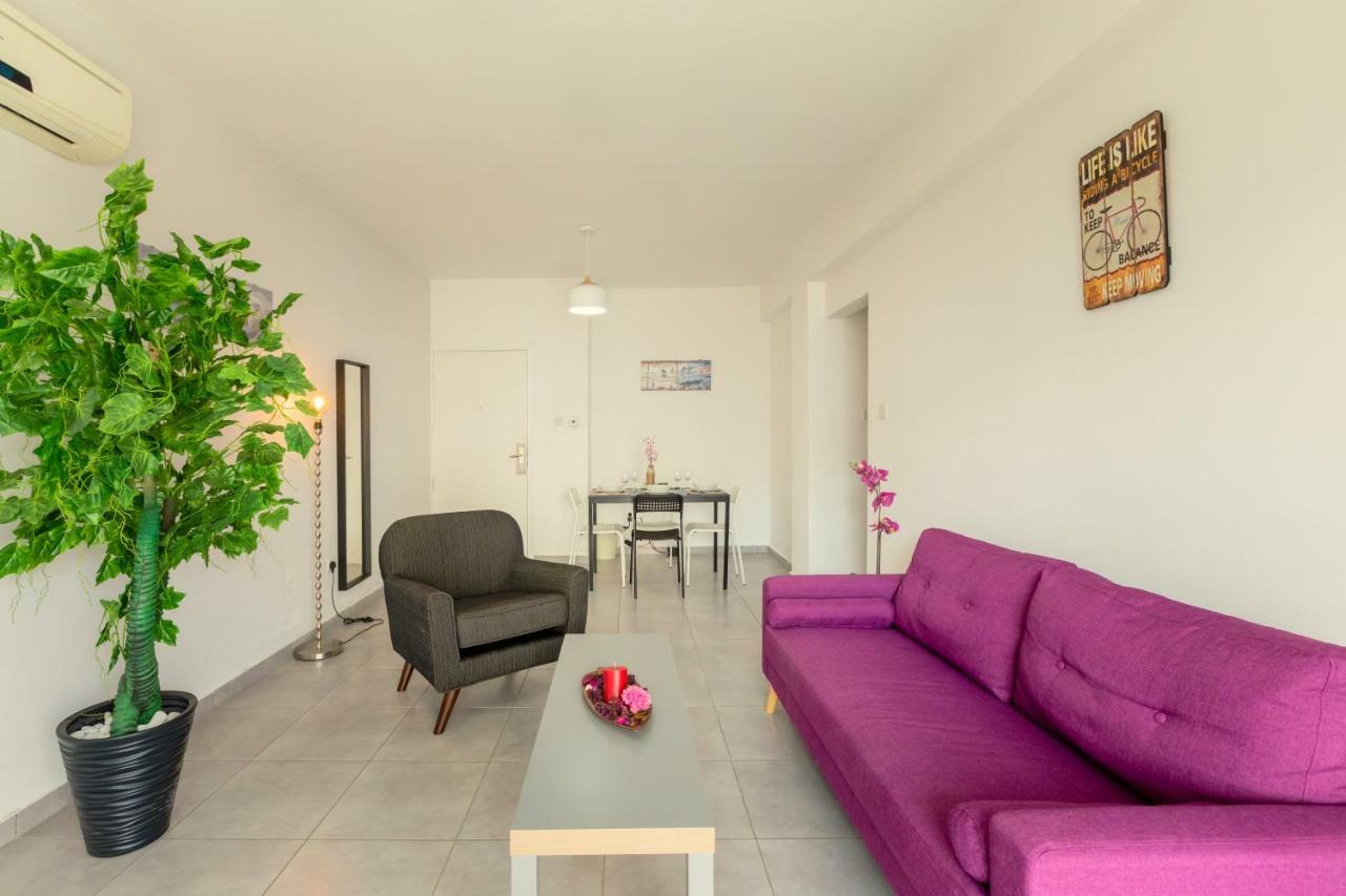 Savvas City Centre Flat ลาร์นาคา ภายนอก รูปภาพ